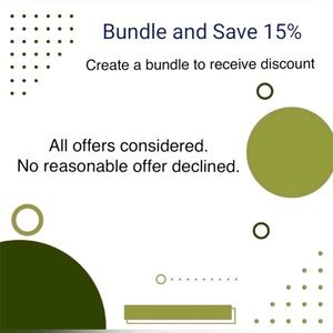 Create a Bundle, send me the offer and save 15%